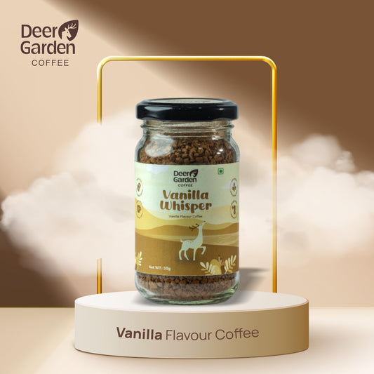 Vanilla Whisper – Smooth Vanilla Flavored Instant Coffee